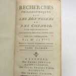 Couverture du livre Estimation du livre « recherches philosophiques sur les égyptiens et les chinois. Pour servir de suite aux Recherches philosophiques sur les américains »