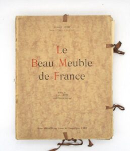 Estimation Beaux-Arts - Couverture du livre Estimation du livre &laquo;&nbsp;le Beau Meuble de France&nbsp;&raquo;