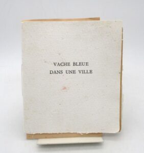 Estimation Beaux-Arts - Couverture du livre Estimation du livre &laquo;&nbsp;vache bleue dans une ville&nbsp;&raquo;