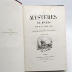 Couverture du livre Estimation du livre « les Mystères de Paris »