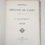 Couverture du livre Estimation du livre « mémoire sur la défense de Paris septembre 1870- janvier 1871 »