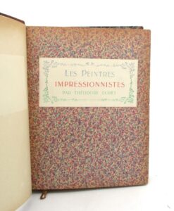 Estimation Beaux-Arts - Couverture du livre Estimation du livre « histoire des peintres impressionnistes : Pissarro, Claude Monet, Sisley, Renoir, Berthe Morisot, Cézanne, Guillaumin »
