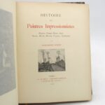 Couverture du livre Estimation du livre « histoire des peintres impressionnistes : Pissarro, Claude Monet, Sisley, Renoir, Berthe Morisot, Cézanne, Guillaumin »