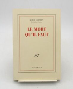 Estimation Edition originale - Couverture du livre Estimation du livre « le Mort qu’il faut »