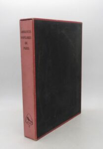 Estimation Livre illustré - Couverture du livre Estimation du livre &laquo;&nbsp;ambiances populaires de Paris&nbsp;&raquo;