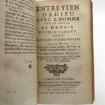 Couverture du livre Estimation du livre &laquo;&nbsp;pensées morales et Réflexions chrétiennes, tirées des Pères de l&rsquo;Église & des plus célèbres auteurs avec un Entretien de Dieu avec l&rsquo;homme, sur le moyen de mourir heureusement&nbsp;&raquo;