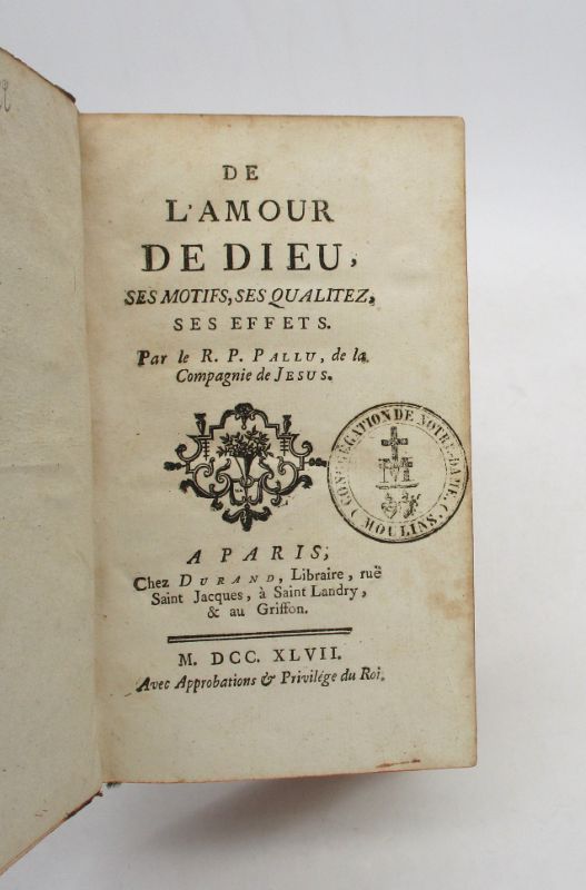 Couverture du livre Estimation du livre « de l’Amour de Dieu, ses motifs, ses qualitez, ses effets »