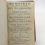 Couverture du livre Estimation du livre &laquo;&nbsp;mémoires pour servir à l&rsquo;histoire des égaremens de l&rsquo;esprit humain par rapport à la religion chrétienne ou Dictionnaire des hérésies, des erreurs et des schismes&nbsp;&raquo;