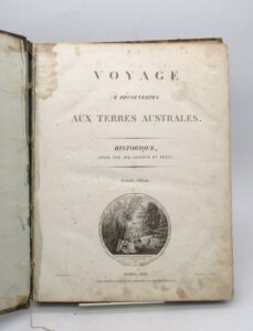 Estimation Voyages-Atlas - Couverture du livre Estimation du livre &laquo;&nbsp;voyage de découvertes aux terres australe – Historique : Atlas seul&nbsp;&raquo;