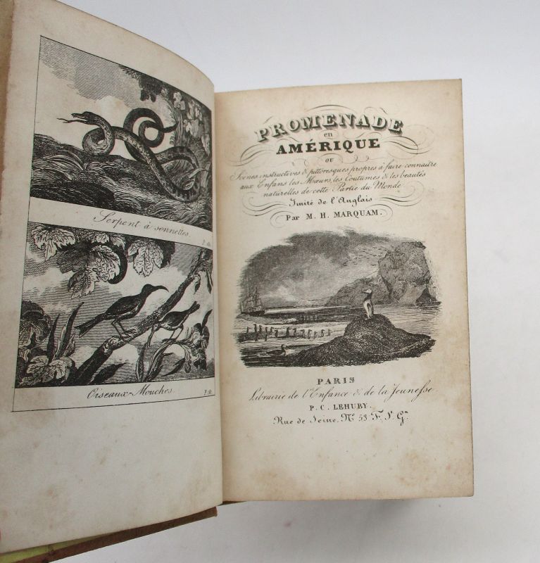 Image supplémentaire du livre Estimation du livre « promenade en Amérique ou Scènes instructives & pittoresque propre à faire connaître aux Enfans les Moeurs, les Coutumes & les Beautés naturelles de cette Partie du Monde »
