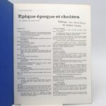 Couverture du livre Estimation du livre &laquo;&nbsp;Épique époque et choléra&nbsp;&raquo;