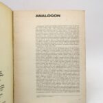 Couverture du livre Estimation du livre « analogon 1 »
