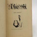Couverture du livre Estimation du livre « les Gens ! Fantaisie rimée dite par Félix GALIPAUX, du Palais-Royal. Illustrée par CABRIOL. »
