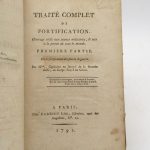 Couverture du livre Estimation du livre « traité complet de fortification. Première partie : De la fortification des places de guerre. »