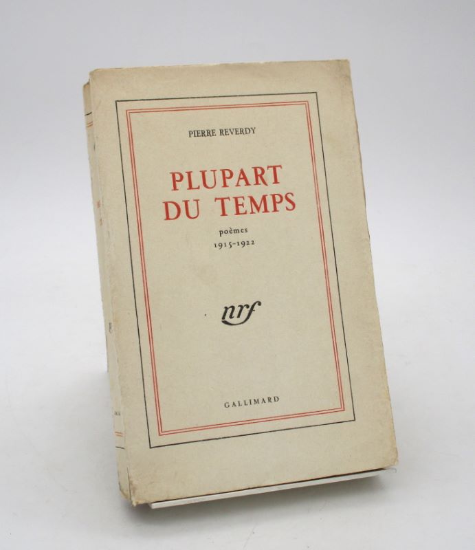 Couverture du livre Estimation du livre « plupart du temps. Poèmes 1915-1922. »