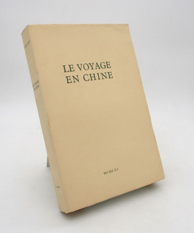 Couverture du livre Estimation du livre « le voyage en Chine »