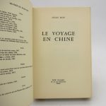 Couverture du livre Estimation du livre « le voyage en Chine »