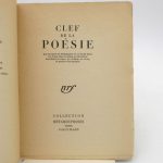 Couverture du livre Estimation du livre « clef de la poésie »