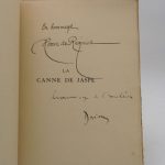 Couverture du livre Estimation du livre « la canne de jaspe. Monsieur d’Amercur. Le trèfle noir. Contes à soi-même. Edition illustrée de dix eaux-fortes originales de Drian. »