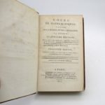 Couverture du livre Estimation du livre « cours de mathématiques, à l’usage de la marine et de l’artillerie, 4e édition, 3e partie, contenant l’algèbre et l’application de cette science à l’arithmétique et à la géométrie. »