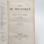 Couverture du livre Estimation du livre « cours de mécanique de l’École polytechnique »