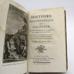 Couverture du livre Estimation du livre « histoire philosophique et politique des établissemens et du commerce des Européens dans les deux Indes. 10 vol. et ATLAS de toutes les parties connues du globe terrestre, dressé pour l’Histoire philosophique… »