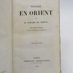 Couverture du livre Estimation du livre « le voyage en Orient. 3e édition revue, corrigée et augmentée. »