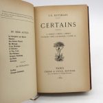 Couverture du livre Estimation du livre « certains »