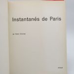 Couverture du livre Estimation du livre « instantanés de Paris. 148 photographies en noir. Préface de Blaise Cendrars. Présentation d’Albert Plécy. »