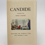 Couverture du livre Estimation du livre « candide. Illustré par Henry Lemarié. »