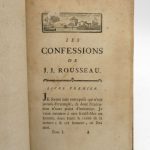 Couverture du livre Estimation du livre « les confessions, I-VI. Les Rêveries d’un promeneur solitaire. »