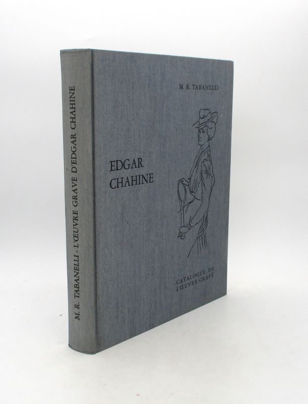 Couverture du livre Estimation du livre « edgar Chahine. Catalogue de l’oeuvre gravé. »