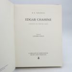 Couverture du livre Estimation du livre « edgar Chahine. Catalogue de l’oeuvre gravé. »