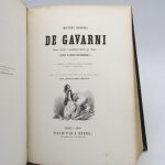 Couverture du livre Estimation du livre « oeuvres choisies de Gavarni. Revues, corrigées et nouvellement classées par l’auteur. Etudes de moeurs contemporaines. Les enfants terribles, Traductions en langue vulgaire, Les lorettes, Les actrices ; Fourberies de femmes en matière de sentiment, Clichy, Paris le soir. »