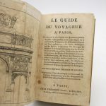 Couverture du livre Estimation du livre « le Guide du Voyageur à Paris »