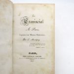 Couverture du livre Estimation du livre « le Provincial à Paris, esquisse des moeurs parisiennes »