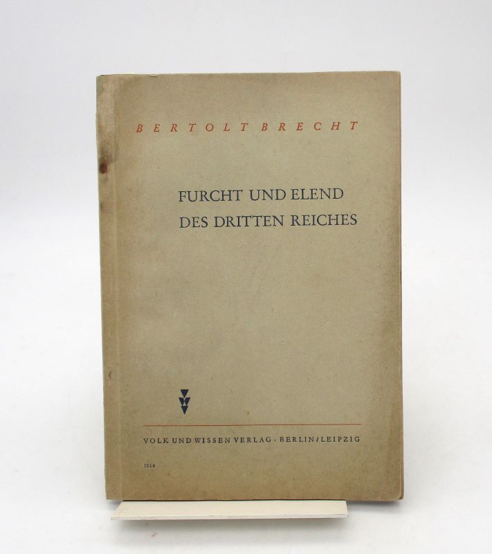Couverture du livre Estimation du livre « furcht und Elend des Dritten Reiches (Grand-peur et misère du III Reich / Fear and Misery of the Third Reich) »