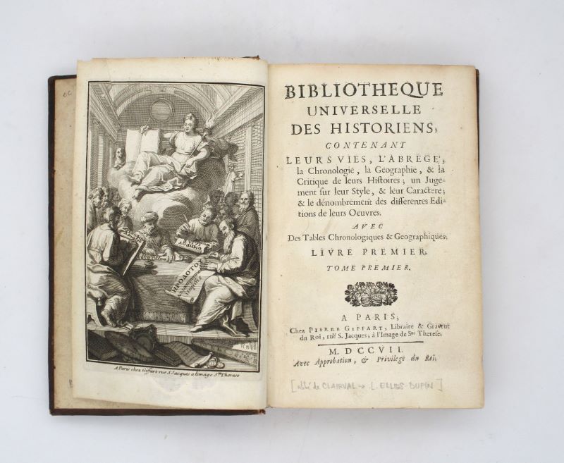 Couverture du livre Estimation du livre « bibliothèque universelle des historiens »