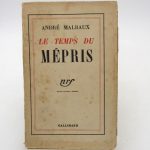 Couverture du livre Estimation du livre « le temps du mépris »