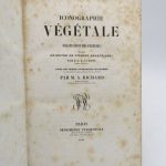 Couverture du livre Estimation du livre « iconographie végétale, ou Organisation des végétaux illustrée au moyen de figures analytiques par P. J. F. Turpin, avec un texte explicatif raisonné par M. A. Richard »