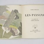 Couverture du livre Estimation du livre « les paysans. Eaux-fortes de André Beaudin. »
