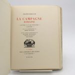 Couverture du livre Estimation du livre « la campagne romaine. Lettres à M. de Fontanes. Cynthie. Avec un avertissement par Henri Focillon. »