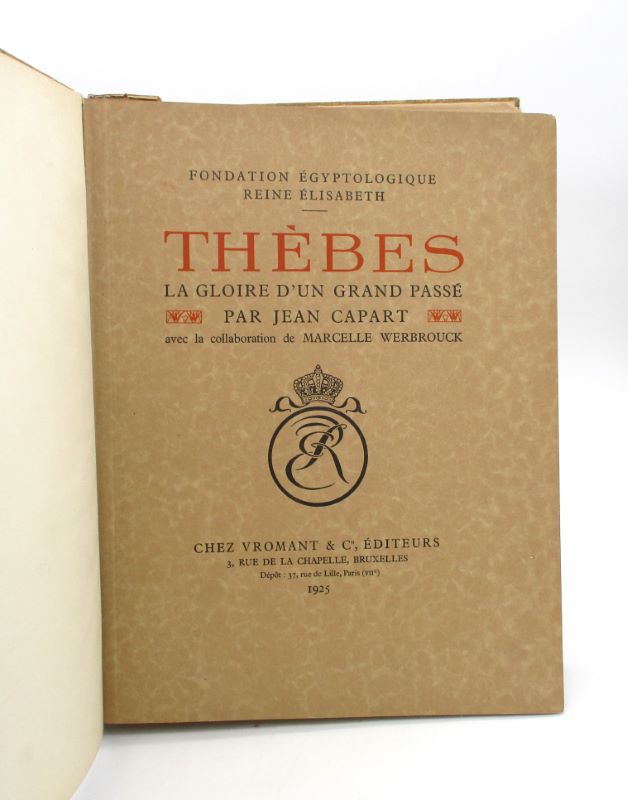 Couverture du livre Estimation du livre « thèbes, la gloire d’un grand passé »