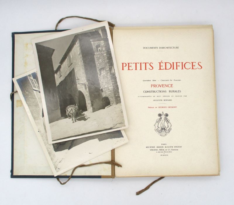 Couverture du livre Estimation du livre « petits édifices. Provence. Constructions rurales. »