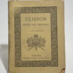 Couverture du livre Estimation du livre « clisson. Visite au Château et à la Garenne. »