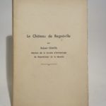 Couverture du livre Estimation du livre « le château de Regnéville »