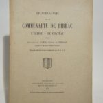 Couverture du livre Estimation du livre « histoire de la communauté de Pibrac, l’église, le château. »