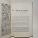 Couverture du livre Estimation du livre « le château de Gavray et la châtellenie de Gavray des origines à nos jours. Cartes de M. Brodbeck. »