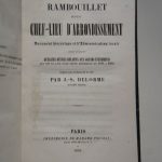 Couverture du livre Estimation du livre « rambouillet devenu chef-lieu d’arrondissement. Document historique et d’administration locale renfermant quelques détails relatifs aux grands événements qui ont eu lieu dans cette résidence de 1811 à 1831. »