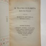 Couverture du livre Estimation du livre « il Teatro futurista sintetico »